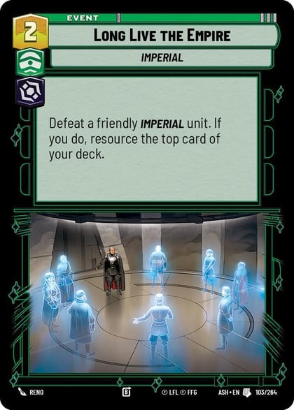 Long Live the Empire, Ashes of the Empire 103/264