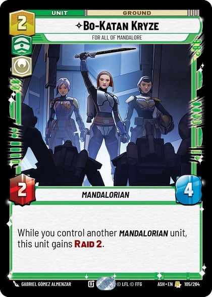 Bo-Katan Kryze - For All of Mandalore, Ashes of the Empire 105/264