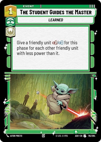The Student Guides the Master, Ashes of the Empire 115/264