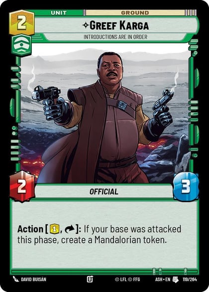 Greef Karga - Introductions are in Order, Ashes of the Empire 119/264