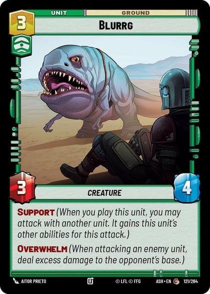 Blurrg, Ashes of the Empire 121/264