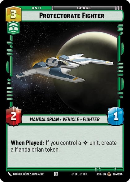 Protectorate Fighter, Ashes of the Empire 124/264