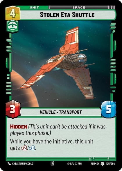 Stolen Eta Shuttle, Ashes of the Empire 125/264