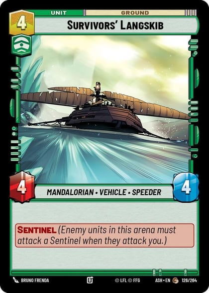 Survivors' Langskib, Ashes of the Empire 126/264