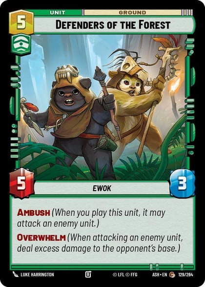 Defenders of the Forest, Ashes of the Empire 129/264