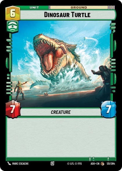 Dinosaur Turtle, Ashes of the Empire 131/264