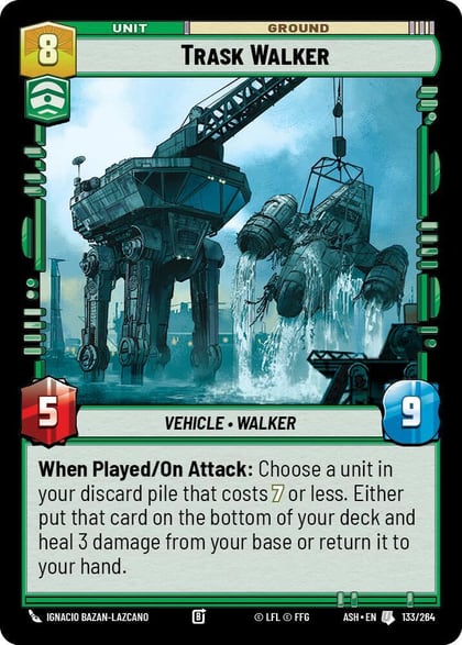Trask Walker, Ashes of the Empire 133/264