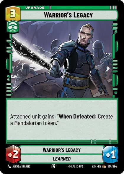 Warrior's Legacy, Ashes of the Empire 134/264