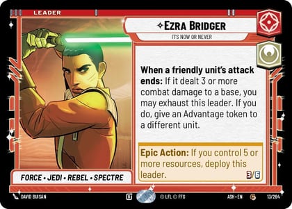 Ezra Bridger - It's Now or Never, Ashes of the Empire 13/264