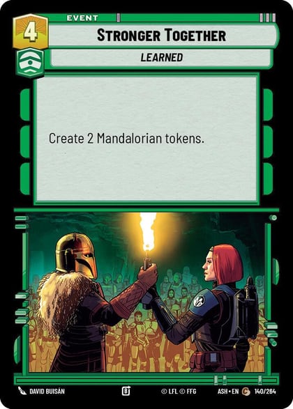 Stronger Together, Ashes of the Empire 140/264