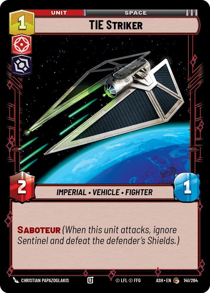 TIE Striker, Ashes of the Empire 141/264
