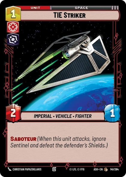 TIE Striker, Ashes of the Empire 141/264