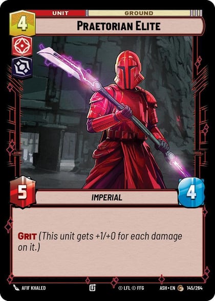 Praetorian Elite, Ashes of the Empire 145/264