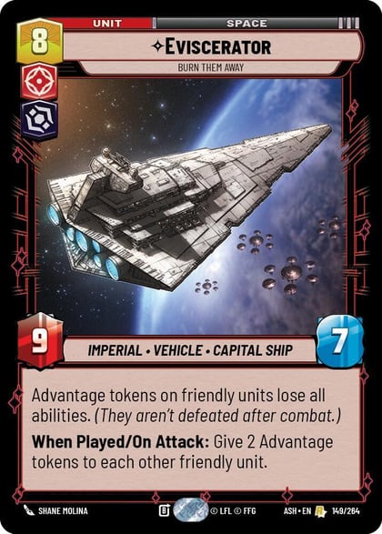 Eviscerator - Burn Them Away, Ashes of the Empire 149/264