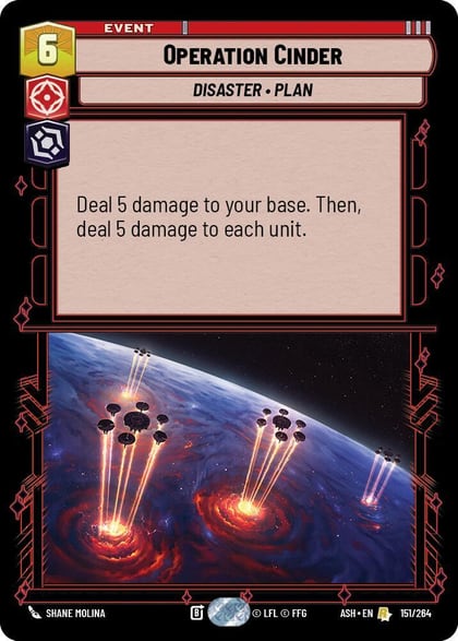 Operation Cinder, Ashes of the Empire 151/264