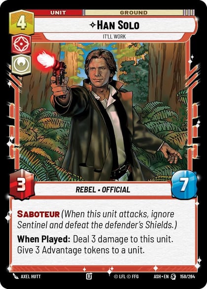 Han Solo - It'll Work, Ashes of the Empire 158/264