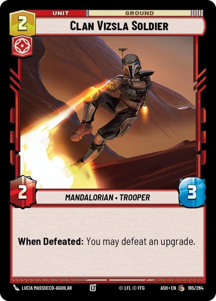 Clan Vizsla Soldier, Ashes of the Empire 165/264