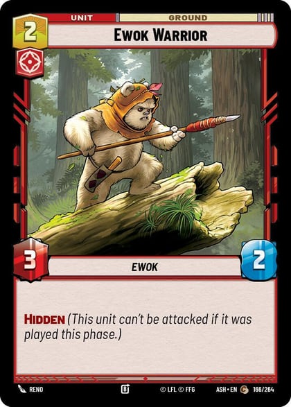 Ewok Warrior, Ashes of the Empire 166/264