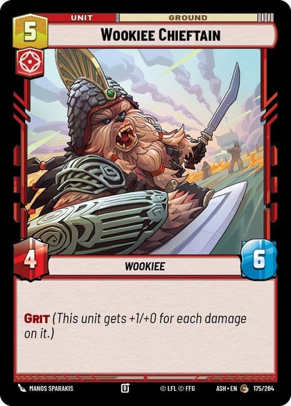 Wookiee Chieftain, Ashes of the Empire 175/264