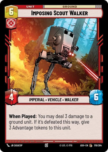 Imposing Scout Walker, Ashes of the Empire 176/264