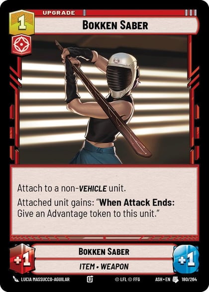 Bokken Saber, Ashes of the Empire 180/264