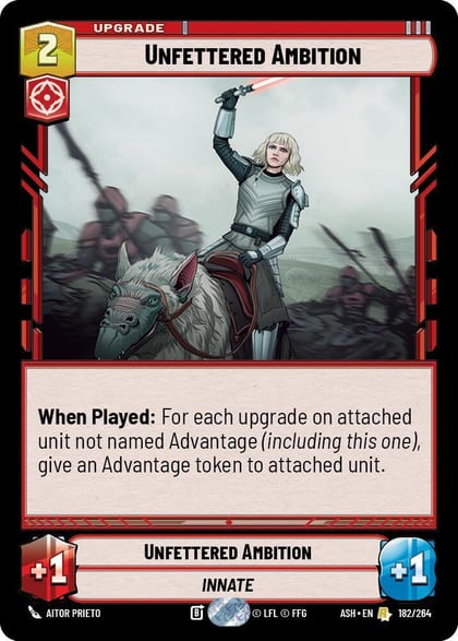 Unfettered Ambition, Ashes of the Empire 182/264