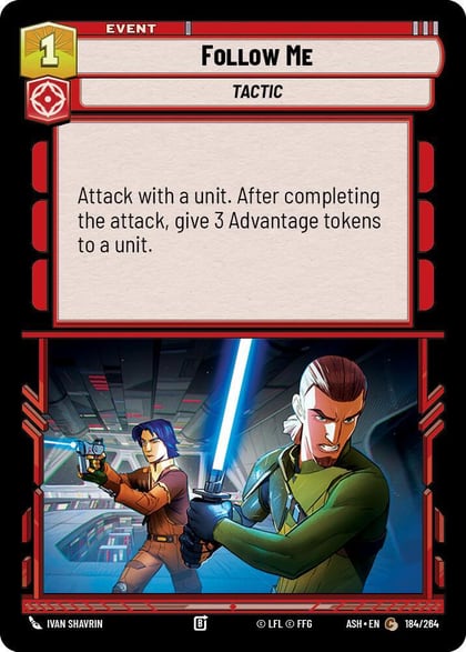Follow Me, Ashes of the Empire 184/264