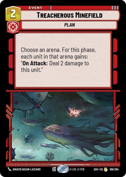 Treacherous Minefield, Ashes of the Empire 186/264