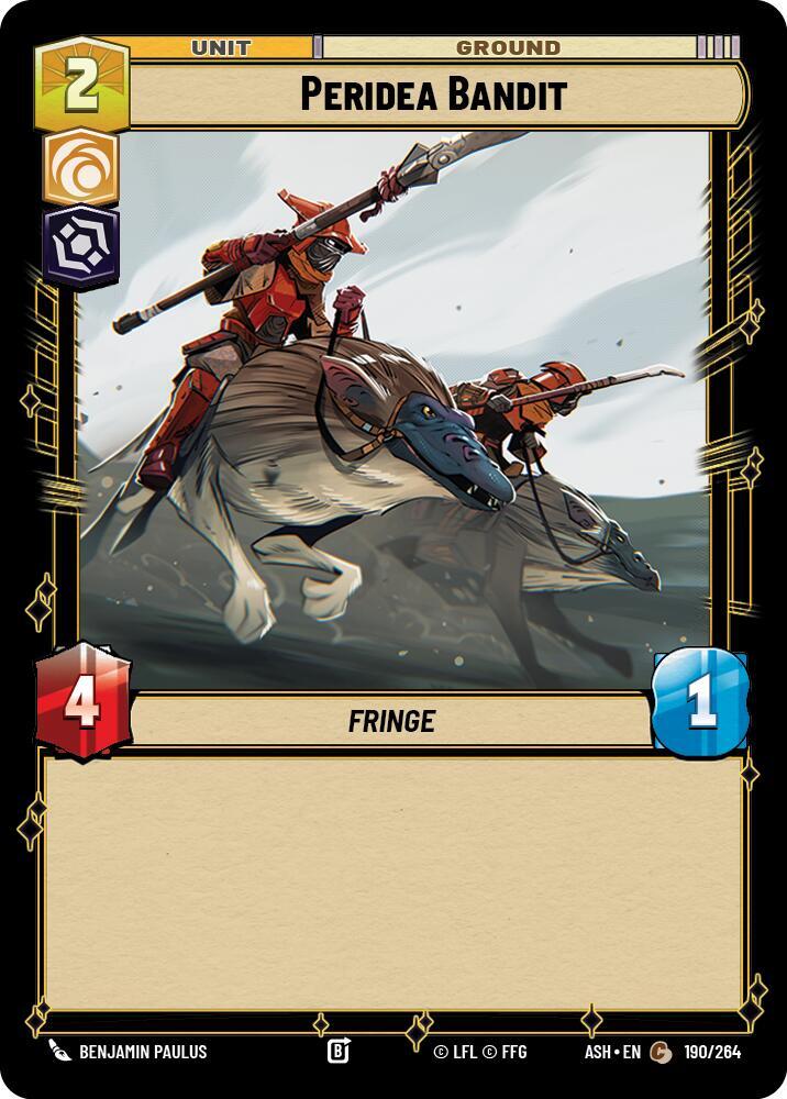 Peridea Bandit, Ashes of the Empire 190/264