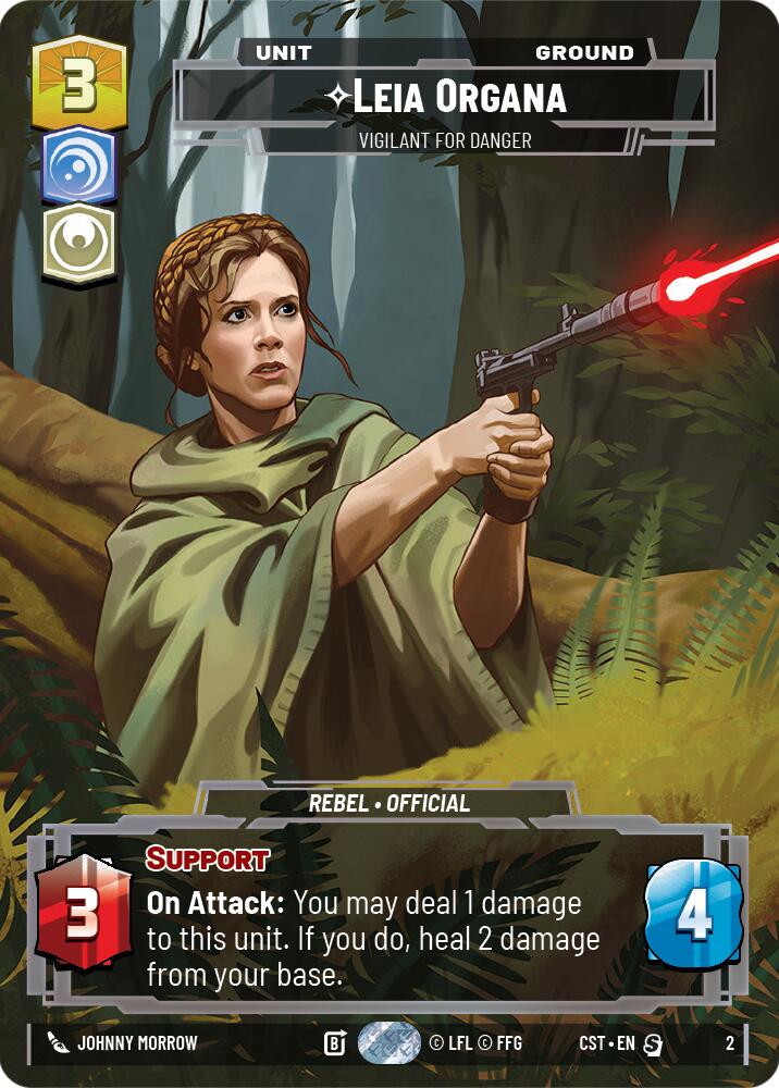 Leia Organa - Vigilant for Danger (Costco Exclusive), Ashes of the Empire 2