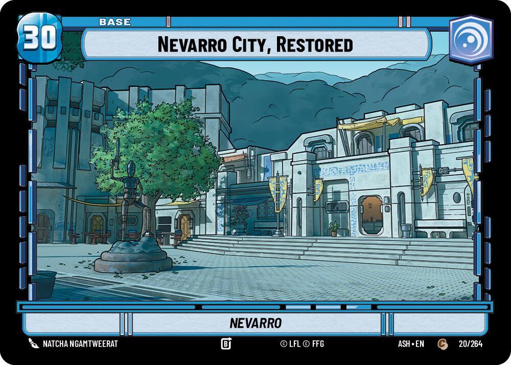 Nevarro City, Restored // Mandalorian, Ashes of the Empire 20/264 // T01
