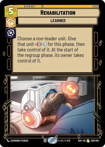 Rehabilitation, Ashes of the Empire 200/264