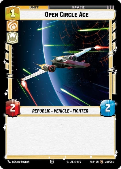 Open Circle Ace, Ashes of the Empire 201/264