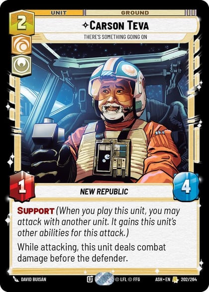Carson Teva - There's Something Going On, Ashes of the Empire 202/264