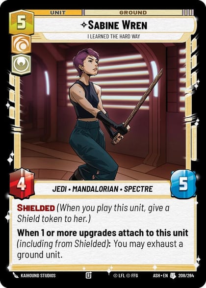 Sabine Wren - I Learned the Hard Way, Ashes of the Empire 208/264