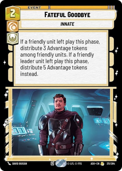 Fateful Goodbye, Ashes of the Empire 211/264
