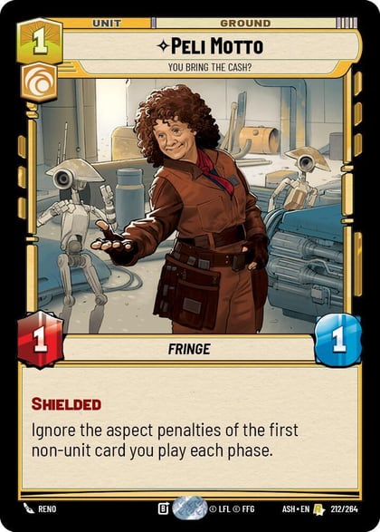 Peli Motto - You Bring the Cash?, Ashes of the Empire 212/264