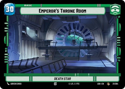 Emperor's Throne Room // Advantage, Ashes of the Empire 21/264 // T02