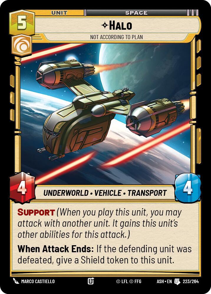 Halo - Not According to Plan, Ashes of the Empire 223/264