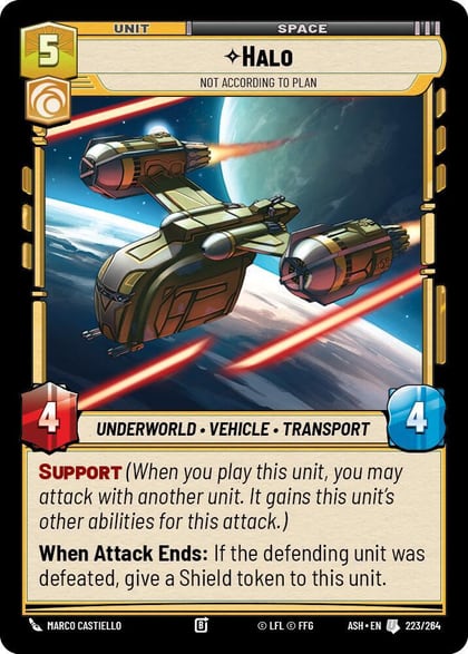 Halo - Not According to Plan, Ashes of the Empire 223/264
