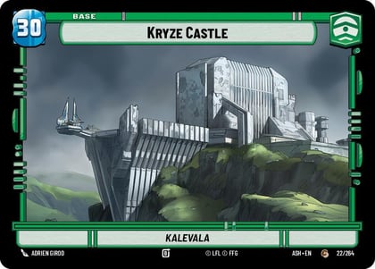 Kryze Castle // Advantage, Ashes of the Empire 22/264 // T02