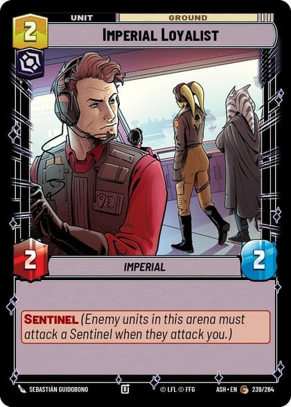 Imperial Loyalist, Ashes of the Empire 239/264