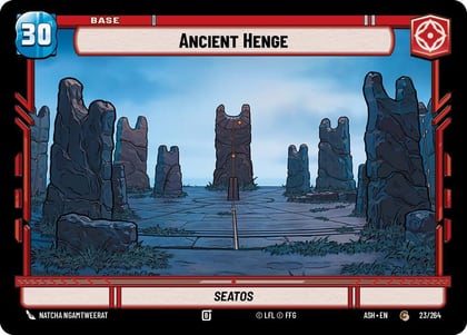 Ancient Henge // Advantage, Ashes of the Empire 23/264 // T02