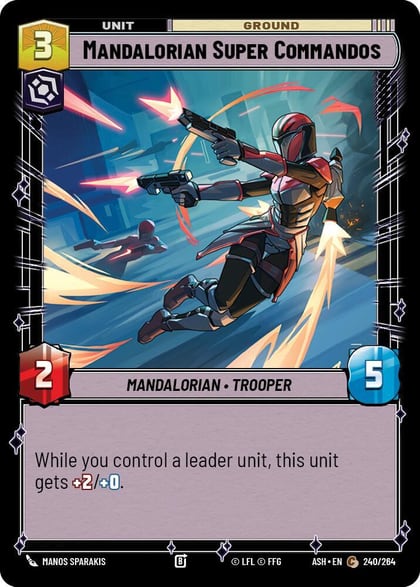 Mandalorian Super Commandos, Ashes of the Empire 240/264