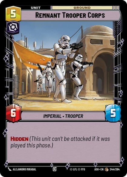 Remnant Trooper Corps, Ashes of the Empire 244/264