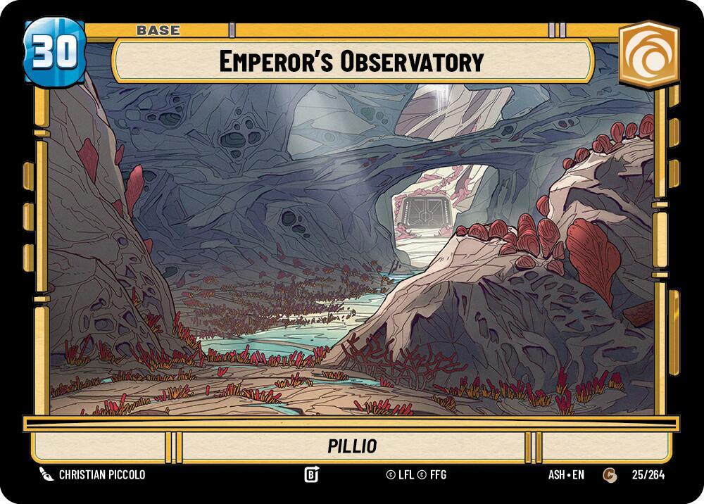 Emperor's Observatory // Advantage, Ashes of the Empire 25/264  // T02