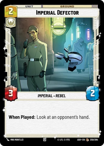Imperial Defector, Ashes of the Empire 250/264
