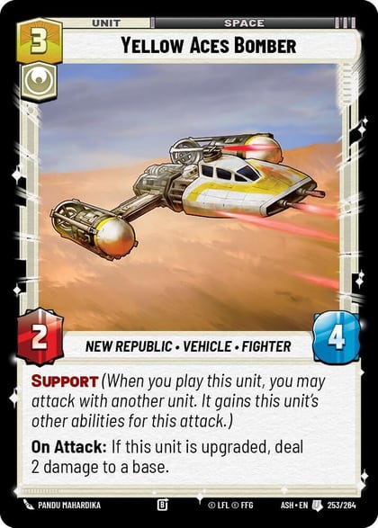 Yellow Aces Bomber, Ashes of the Empire 253/264
