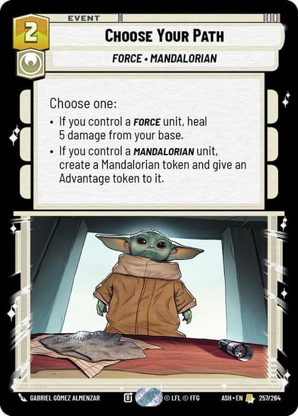 Choose Your Path, Ashes of the Empire 257/264
