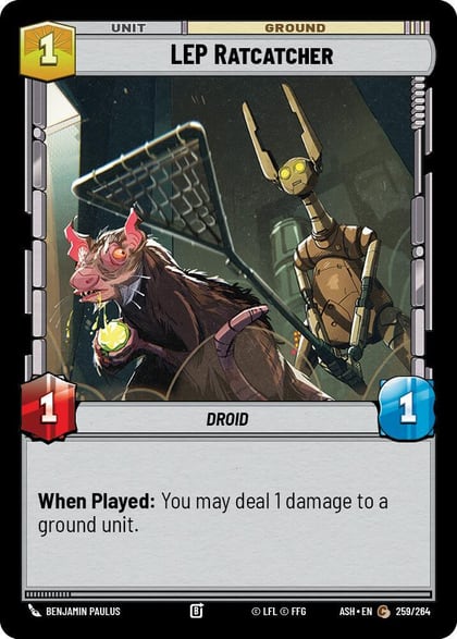 LEP Ratcatcher, Ashes of the Empire 259/264
